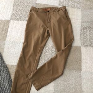 Khaki LuluLemon ABC pants